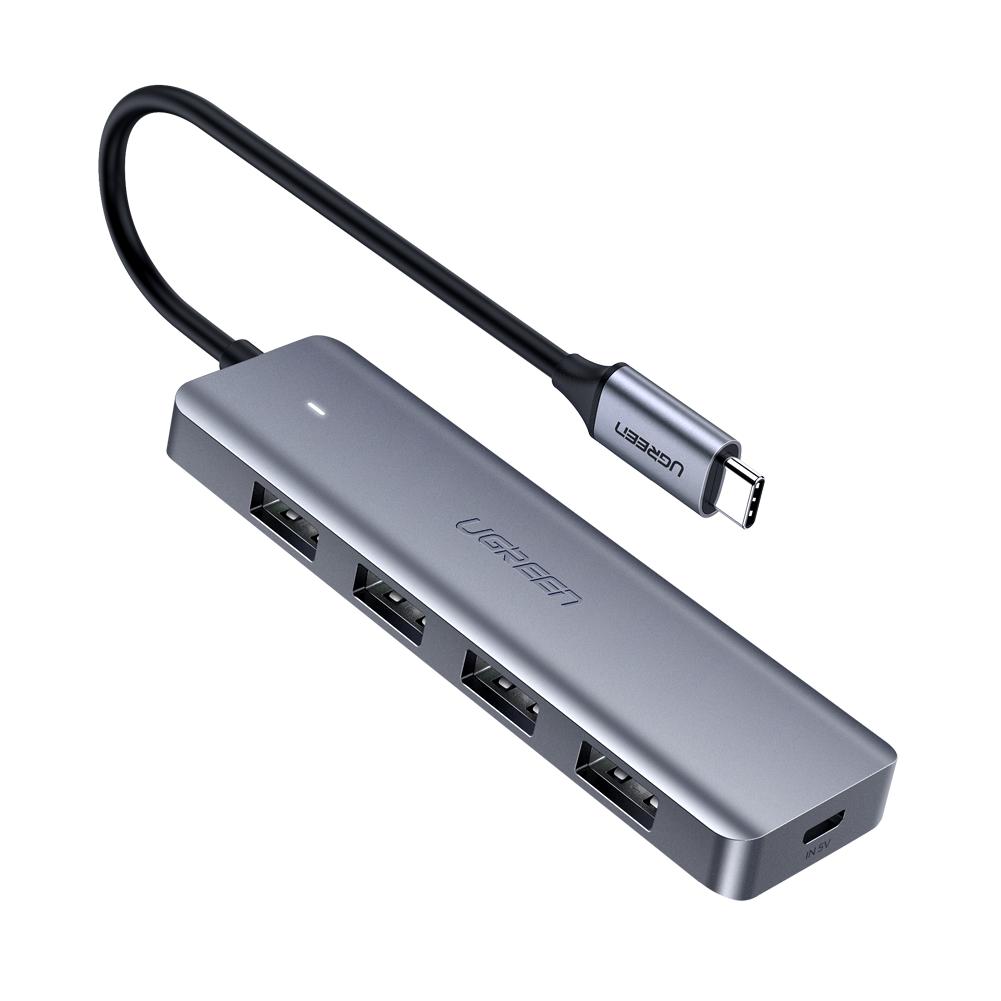 NNEDSZ  4-Port USB3.0 Hub with Micro USB Power Supply 70336